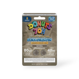 Donuts 7-OH Extra Strength Chewable Tablets Natural 40mg Per Tablet